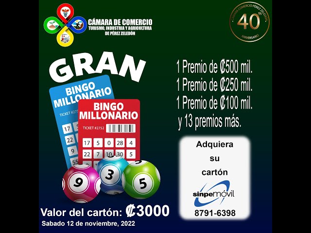 Invitación al Gran Bingo Millonario