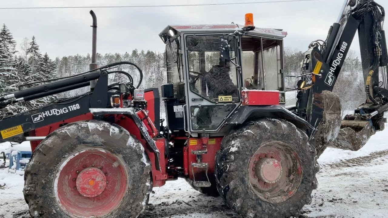 Köp Grävlastare Huddig 1160 på Klaravik