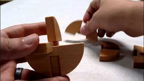 Saturnus Wood Puzzle