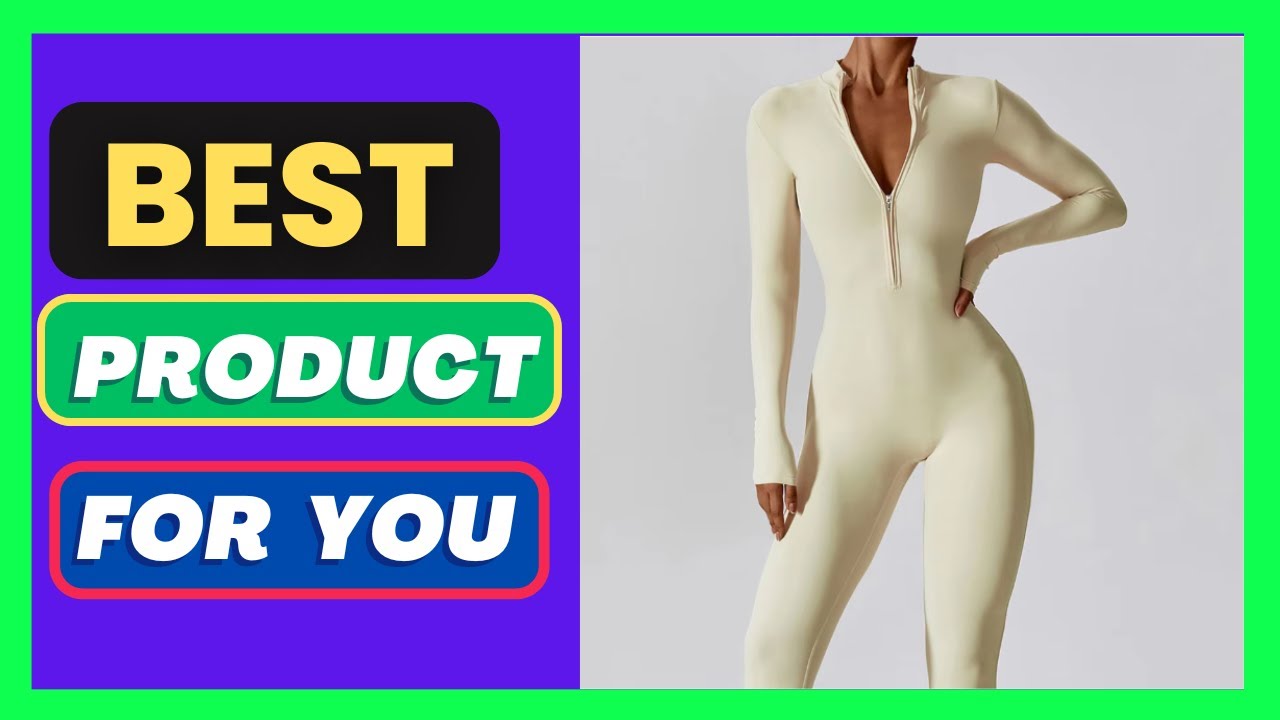 Yoga Boilersuit Long Sleeved Women's Sportswear Gym Zipper