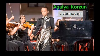 Agafya Korzun (агафья корзун) Niña Prodigio Rusa Pianista.