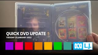 Quick DVD Update - Tuesday 25 January 2022