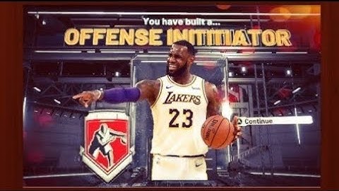BEST OFFENSE INITIATOR NBA 2K20! RARE BUILD