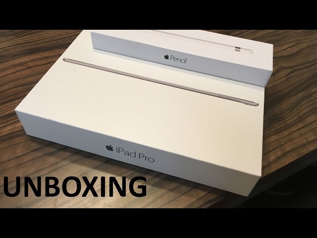 iPad Pro 9.7 inch 256GB Wifi (Space Gray) and Apple Pencil