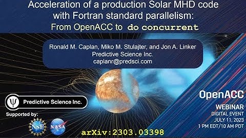 Accelerating a Production Solar MHD code with Fortran Standard Parallelism