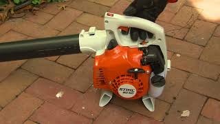 How to start your STIHL BG 50