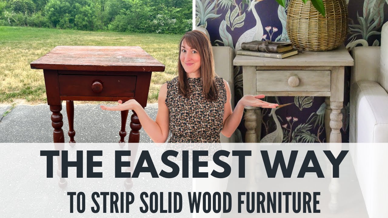 How To Stain Wood Furniture Without Sanding Or Stripping (4 Easy Steps) -  Abbotts At Home