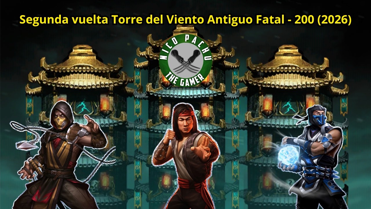 Mortal Kombat Mobile #550 - Segunda vuelta batalla 200 en la Torre del Viento Antiguo Fatal