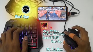 Best App Play FF Max Without Problem Android 12,13 Working / Play Free Fire Keyboard Mouse On Mobile screenshot 4