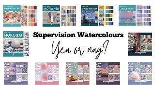 Supervision High Grade Grey and Great Artists Watercolors: Yea or nay?