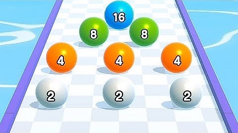 Ball Run 2048 - All Levels Gameplay Android,iOS (Level 252 - 278)