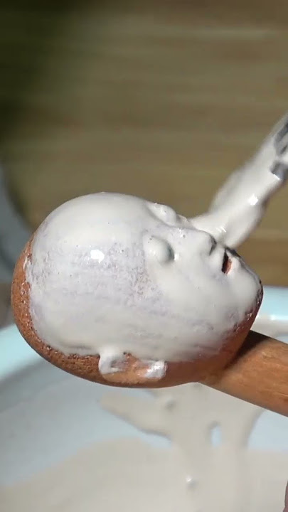 -PART 1- The process of making Japanese traditional dolls. #short #shorts #japan #process #crafts