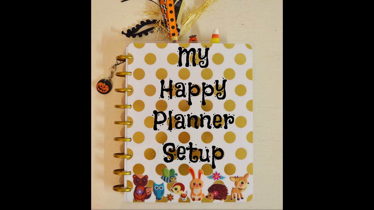 Happy Planner Setup