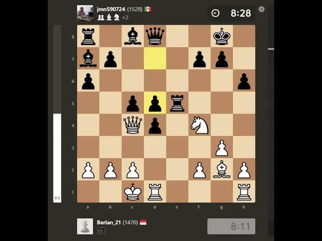 GAMBITO DO REI RECUSADO XEQUE MATE EM 7 LANCES KING'S GAMBIT DECLINED  CHECKMATE IN 7 MOVES CHESS 