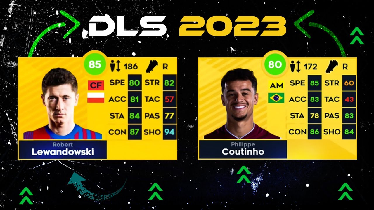 Top 20 new Legendary Players In DLS 2023! Lewandowski, Richarlison etc.