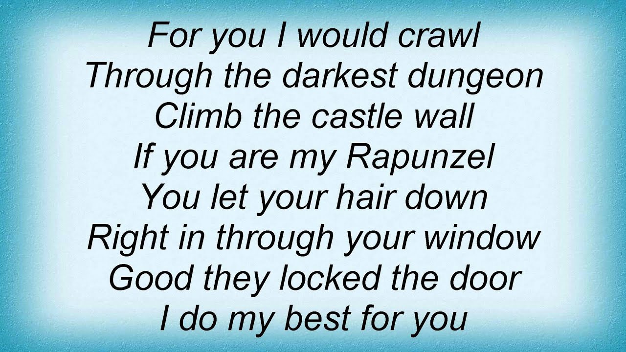 Dave Matthews Band Rapunzel Lyrics YouTube