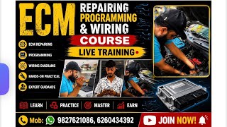 ECM Repairing Programming & Wiring Course | Live Training | Hands-On Practical | AHMED INNOVATIVE