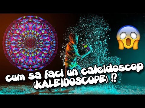 Cum sa faci un CALEIDOSCOP (Kaleidoscope) DIY (FIZICA) - #CuDragDeStiinta