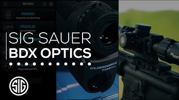 Sig Sauer BDX System - OpticsPlanet.com