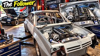 Putting a Cosworth Engine in a Manta Then a Follower turned up With something Incredible !