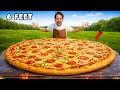 We Cook Worlds Biggest Pizza - दुनिया का सबसे बड़ा पिज़्ज़ा 🍕 | 7 Days Cooking Challenge | Day-2