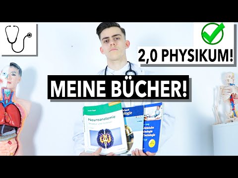 Medizinstudium! Benutzt DIESE BÜCHER für die Vorklinik! (1.-4.Semester inkl. Physikum)