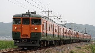 107系、115系、211系。（両毛線）