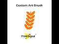 Adobe illustrator Custom Art Brush Creation Tutorial | Learn Technique in One Minute! Must Watch!