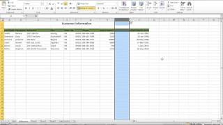 Video 5: Alignment - Wrap Text, Merge, and Center