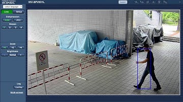 Panasonic Network Camera Intelligent VMD   Intruder Detection