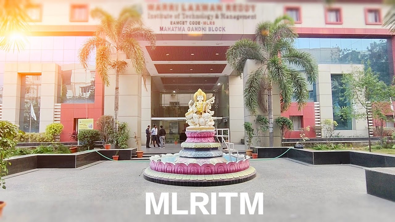 MLRITM COLLEGE OUT VIEW. MARRI LAXMAN REDDY INSTITUTE OF MANAGEMENT AND ...