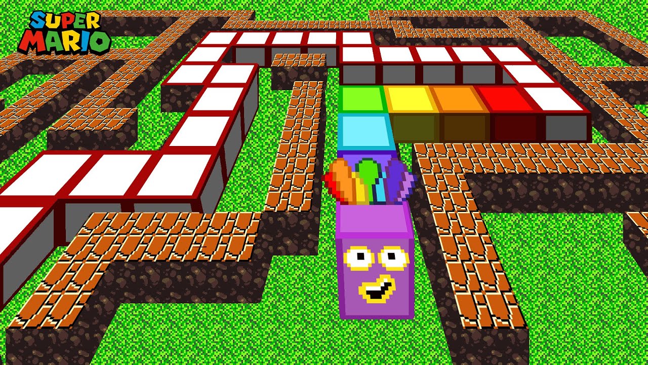 Number Snake 1 to 30 in the Maze Mayhem