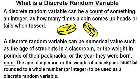Statistics: Ch 5 Discrete Random Variable (2 of 27) What is a Discrete Random Variable?