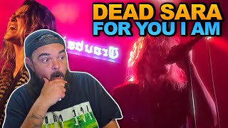 SHE WAS SO PASSIONATE! | DEAD SARA - For You I Am | REACTION |