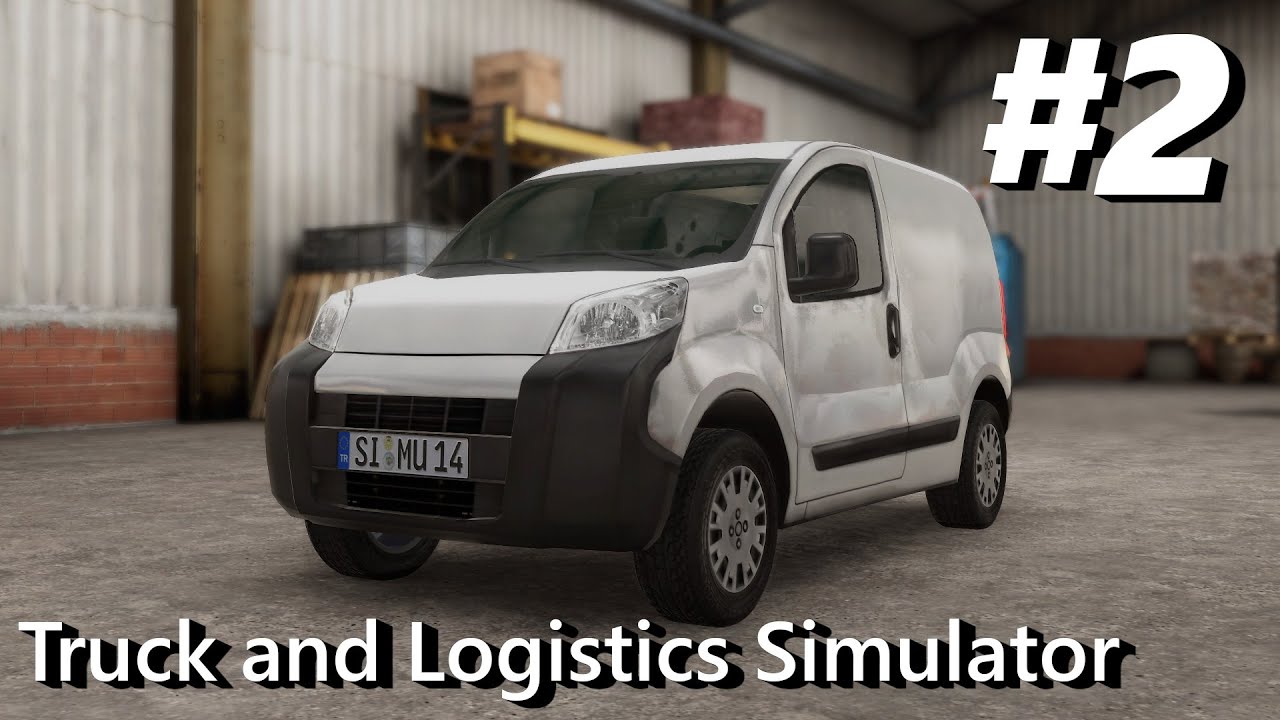 Truck and Logistics Simulator (EARLY ACCESS) 2 Ich mach so, Auto macht so, Unfall... YouTube