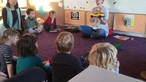 See, think, wonder routine with car