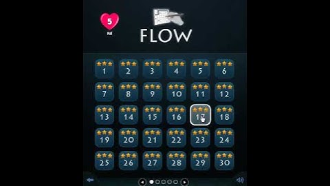 FLOW GAME ON FACEBOOK - LEVEL 17 BASIC PACK