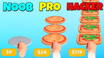 NOOB vs PRO vs HACKER | i want pizza
