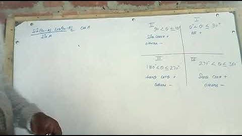 Trigonometry #class 1 exercise 6d