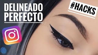 DELINEADO PERFECTO + HACKS DE INSTAGRAM💕 | Melina Quiroga Makeup