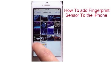 How To add Fingerprint Sensor on iPhone 6, 6s, 6s plus || iOS 9.1 / iOS 9.2 ||