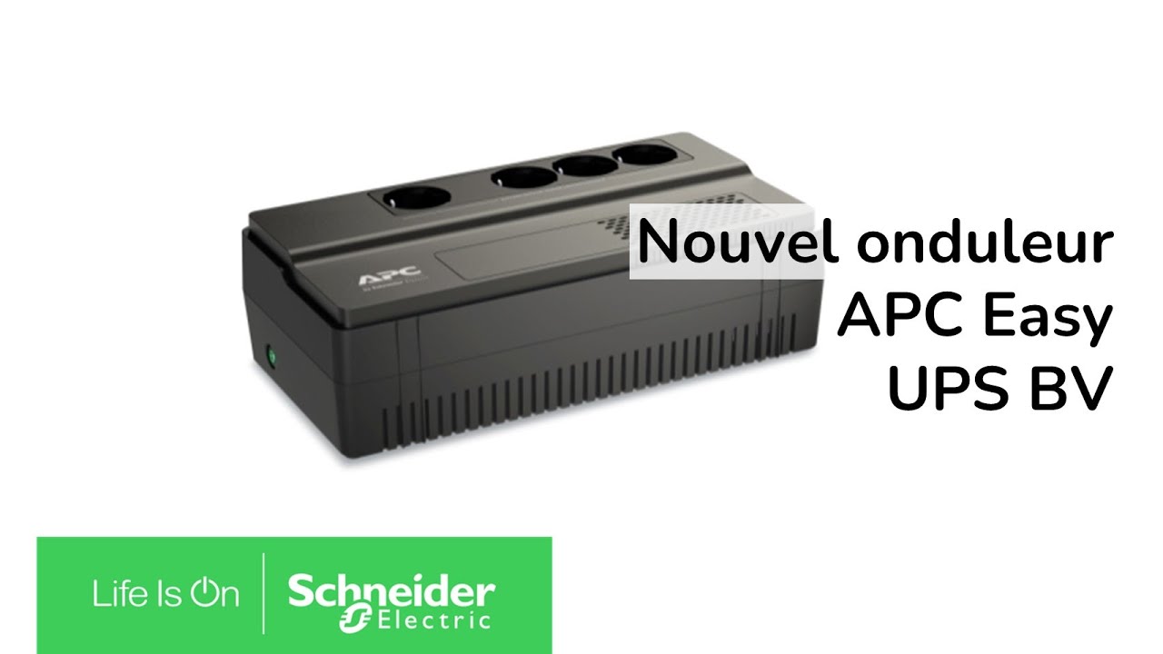 Découvrez le nouvel onduleur APC Easy UPS BV 