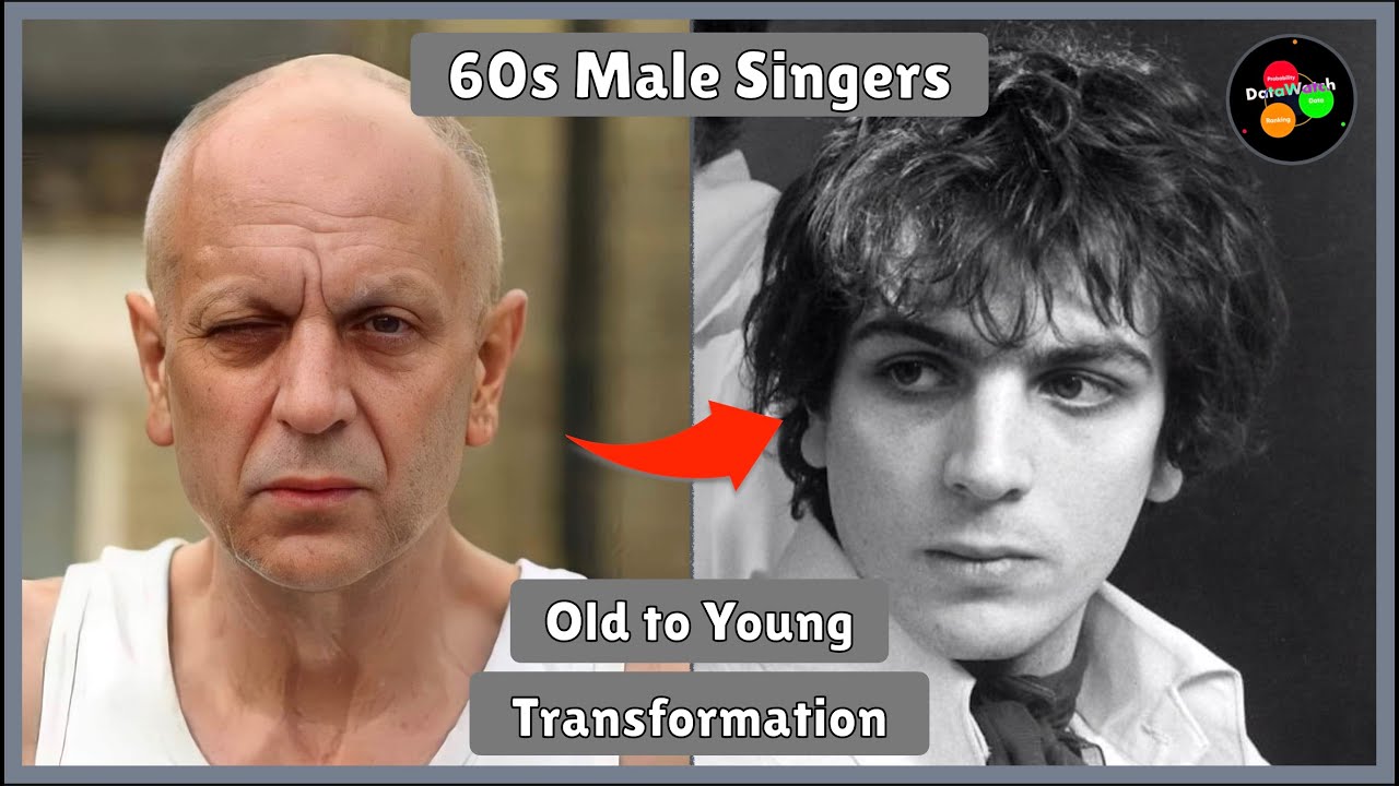 60s Male Singers Transformation - Old to Young