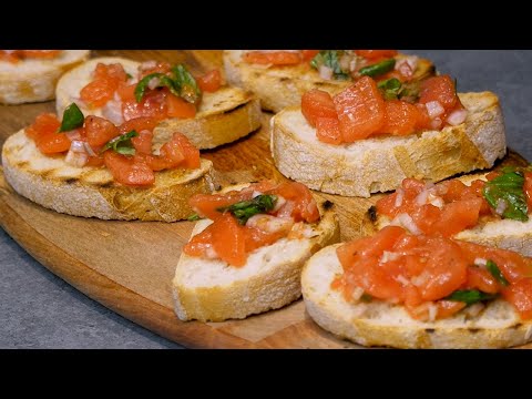 Wideo: Bruschetta Z Pomidorami I Serem Feta