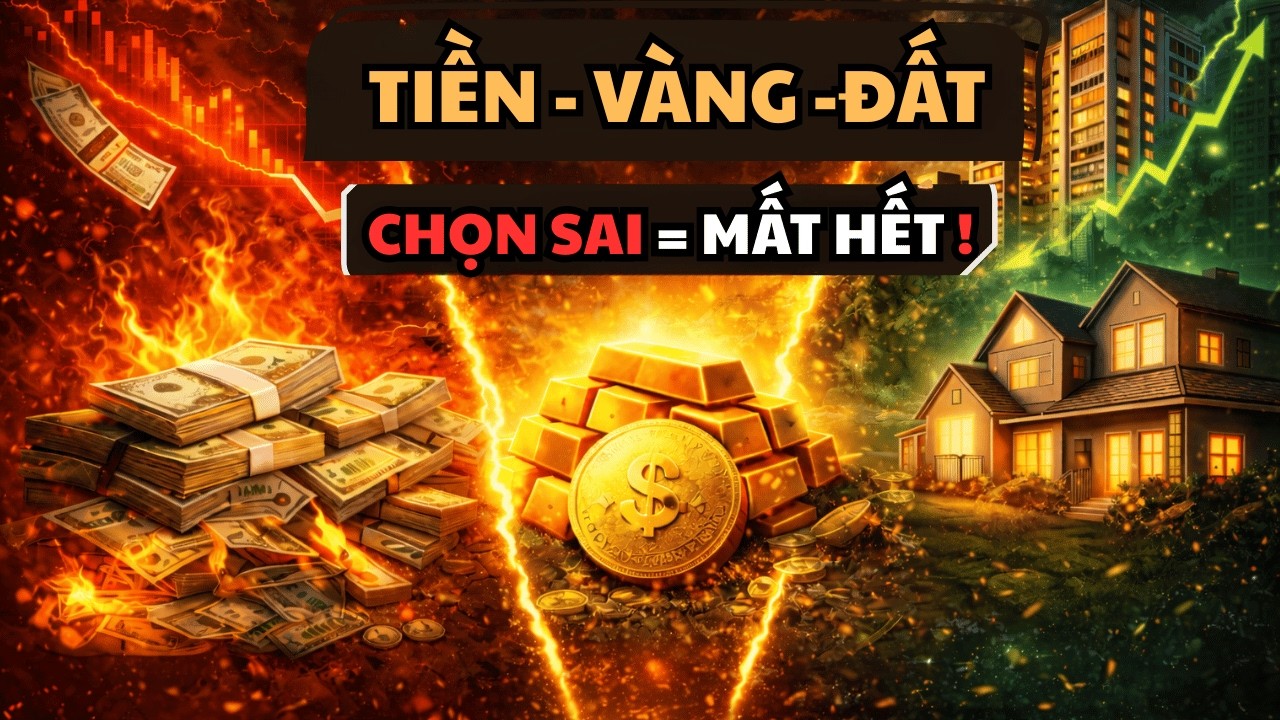 ạm Phát Gia Tăng: Chiến Lược Giữ Tiền, Vàng Hay Bất Động Sản?