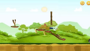 Bottle Shooting Game - Level 1 to 26 | Bottle Shoot Slingshot Game