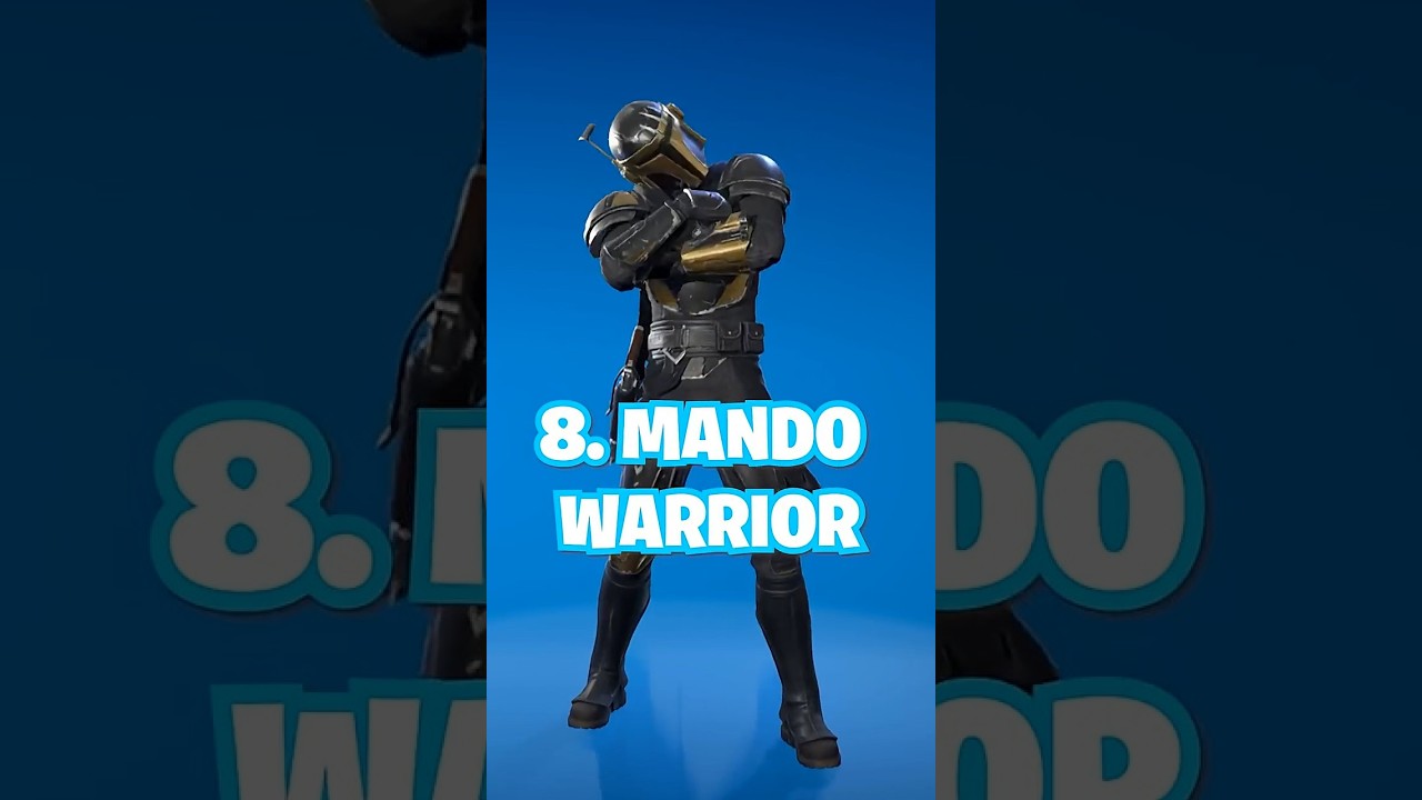 10 Most USED Star Wars Skins in Fortnite!