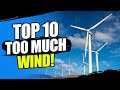 TOP 10 TOO MUCH WIND! 10 Wind Turbine Fails