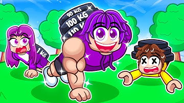 I Pretended to be a NOOB in PUSH UPS SIMULATOR, Then became the STRONGEST!