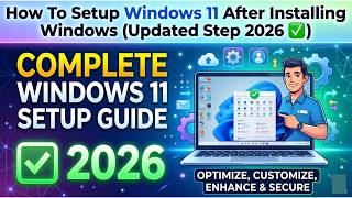 How To Setup Windows 11 After Installing Windows (Updated Step 2026 ✅)
